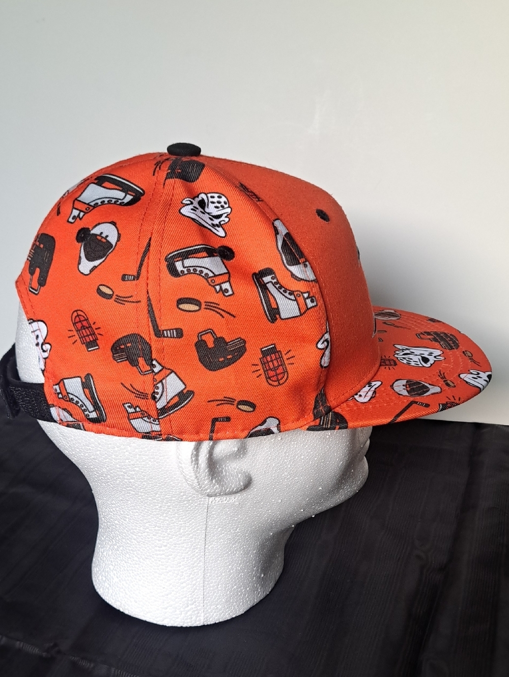 Anaheim Ducks Kids Orange Snapback Hat - Picture 3 of 5